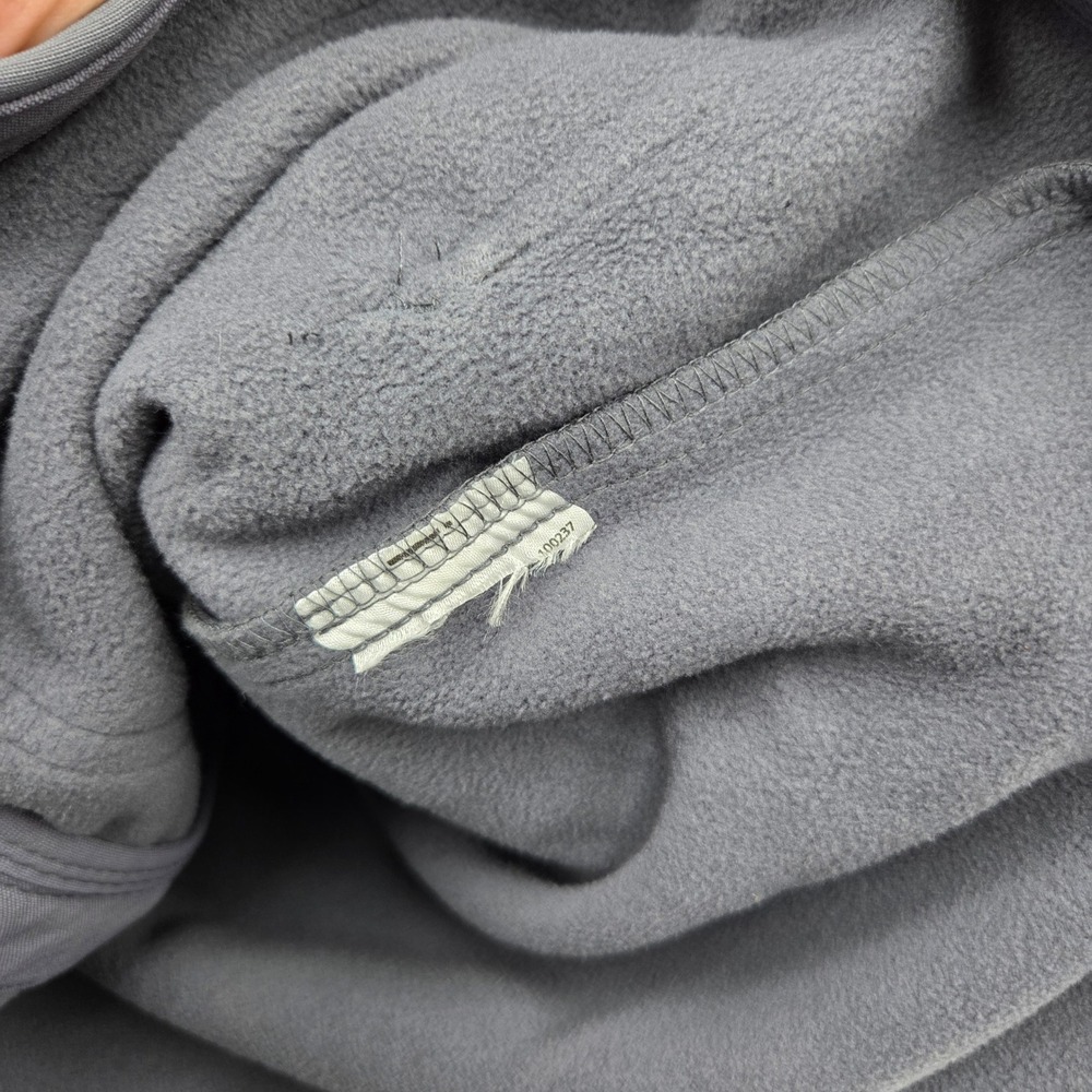 Carhartt Jacket Mens L Gray Modern Fit Full Zip Fleece Scrub Jacket - Picture 7 of 11